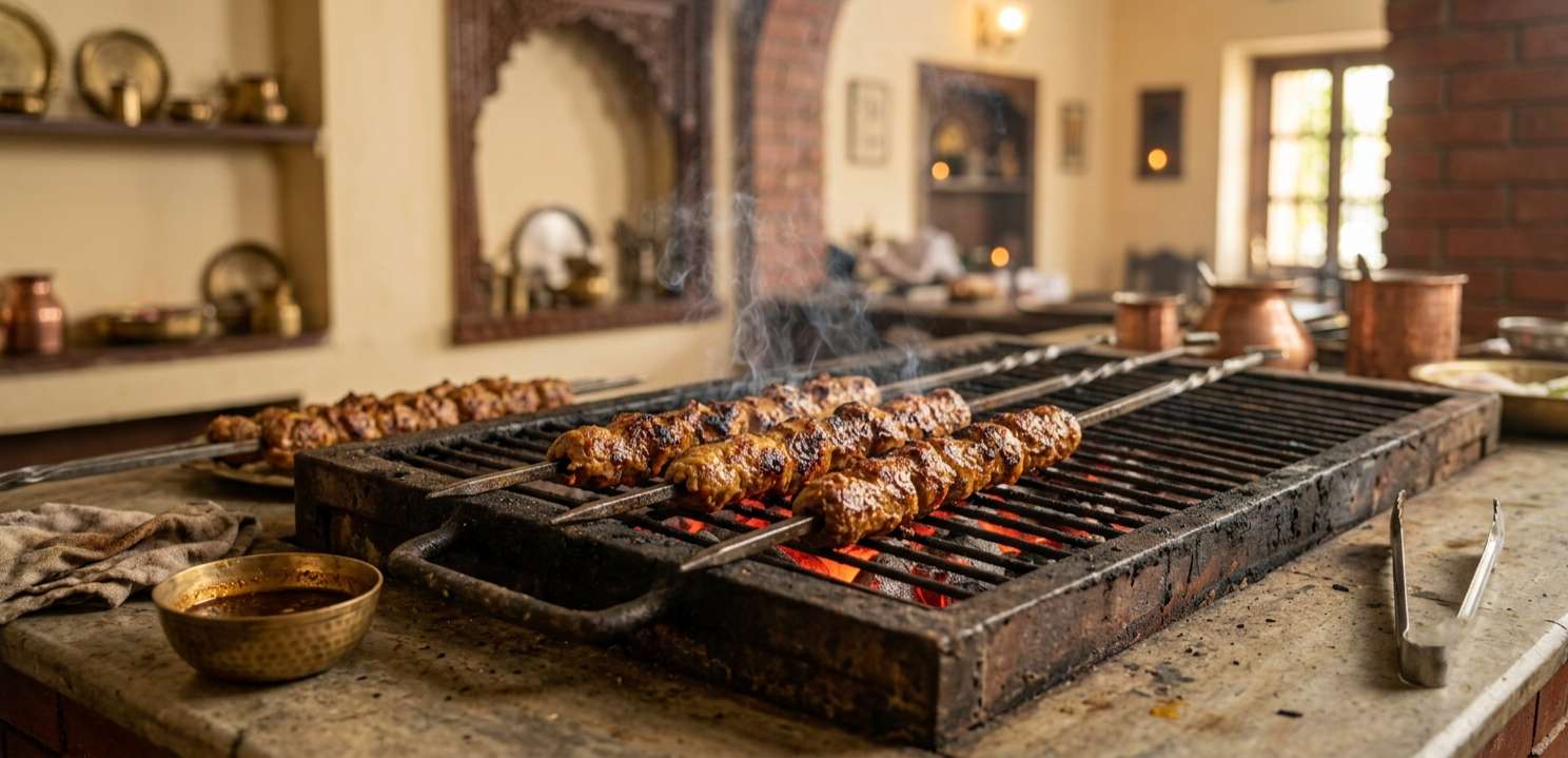 Charcoal Flame Roast
